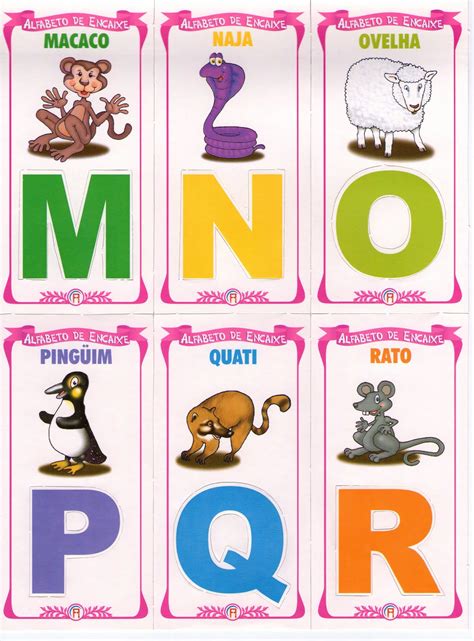 Alfabeto Completo Colorido Para Imprimir Educação Infantil Modisedu