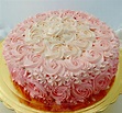 torta con rose di crema, il forno incantato, torte decorate