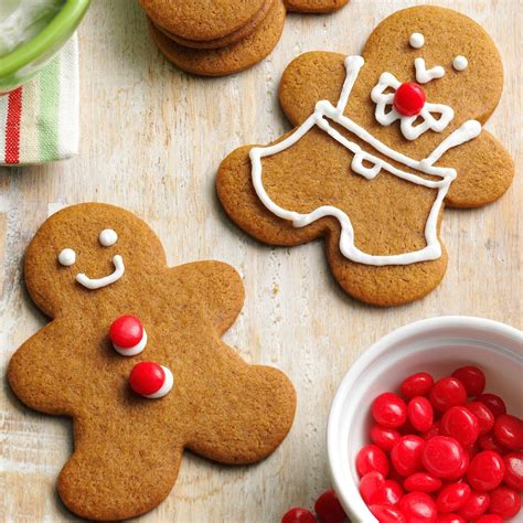 Gingerbread Men Cookies Recipe How To Make It Taste Of Home
