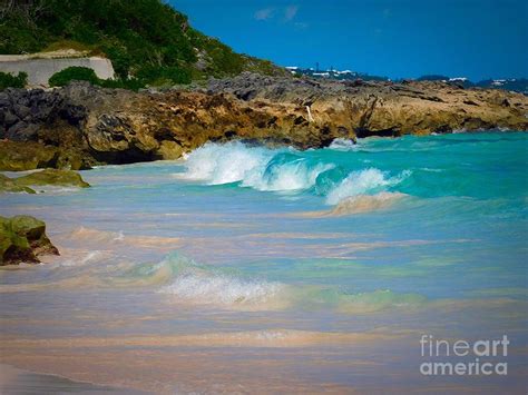 Elbow Beach Bermuda Photograph By Karen Fones Fine Art America