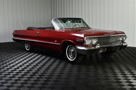 1963 Chevrolet Impala Ss Convertible Front 34 224761