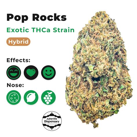 Exotic Pop Rocks Thca Flower Asheville Dispensary