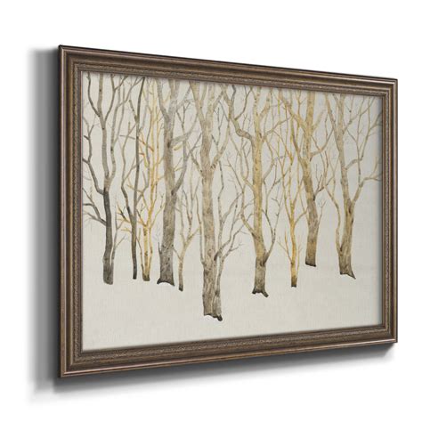 Loon Peak Bare Trees I Picture Frame Painting On Canvas Wayfair
