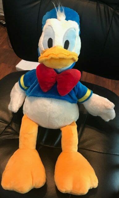 Walt Disneys Authentic Donald Duck Big Plush Toy 18 Tall Stuffed