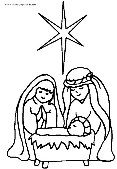 Check out 25 amazing free printable christmas coloring pages here. Religious Christmas Coloring Pages - GetColoringPages.com