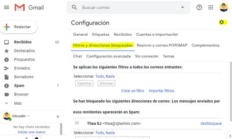 Lo primero que deberás hacer es dirigirte a la página de creación de cuentas de google, una vez que te. Cómo silenciar una dirección de correo electrónico en ...