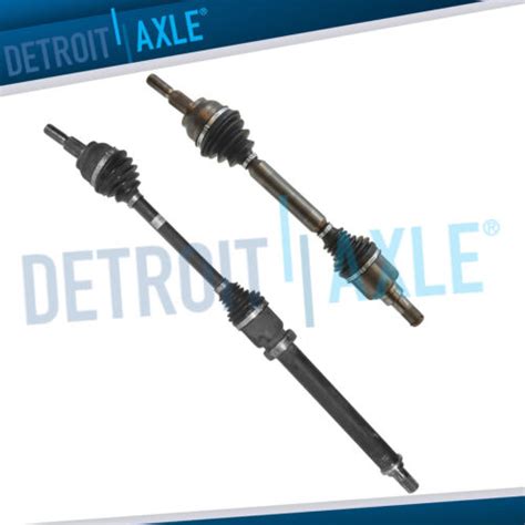 Front Left And Right Cv Axles Shaft Assembly For