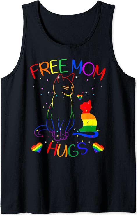 Rainbowmens Tops Tops Free Grandma Hugs Sheep Shirt Gay Pride Lgbt Flag