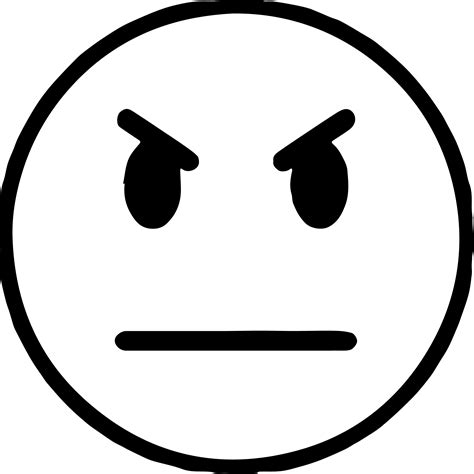 Angry Face Coloring Page Boringpop 1156 Hot Sex Picture