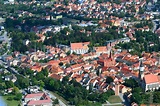 Luftbild Kamenz - Altstadtbereich und Innenstadtzentrum in Kamenz im ...