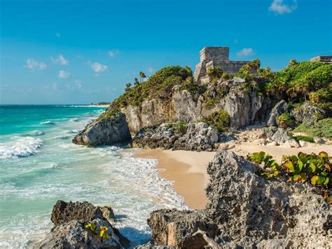 Visiting The Mayan Ruins Of Tulum Mexico Tips Facts Sand In My