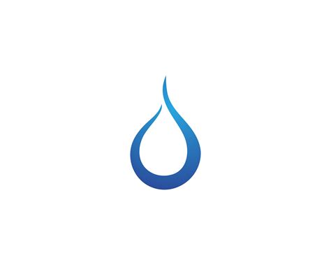 Water Drop Logo Template Vector Illustration Design 580529