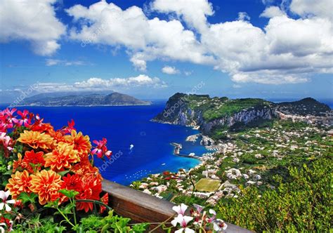Beautiful Capri Island Italian Travel Series — Stock Photo © Maugli