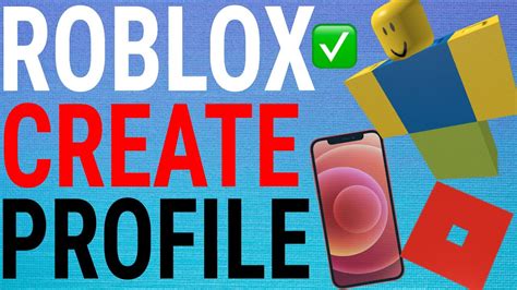 How To Sign Up To Roblox On Mobile Create Roblox Account Youtube