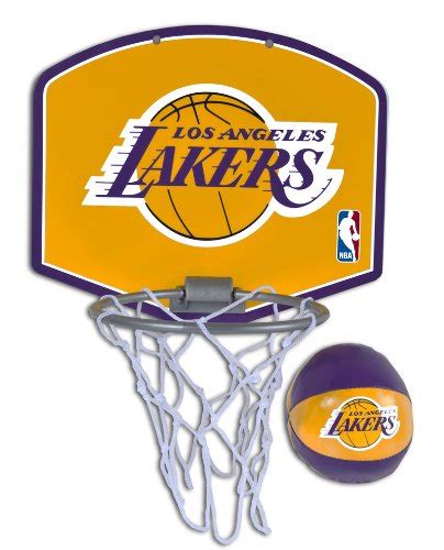 New Basketball Spalding Nba Los Angeles Lakers Mini Hoop