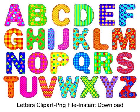 23:48 joyce meyer ministries deutschland recommended for you. Alphabet Clipart bunte Alphbet Buchstaben ClipArt bunte | Etsy