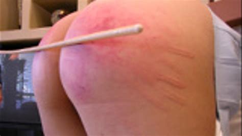 Touch Your Toes For Six Of The Best Leanna Is Caned Bare Bottom Firm Hand Spanking Clips