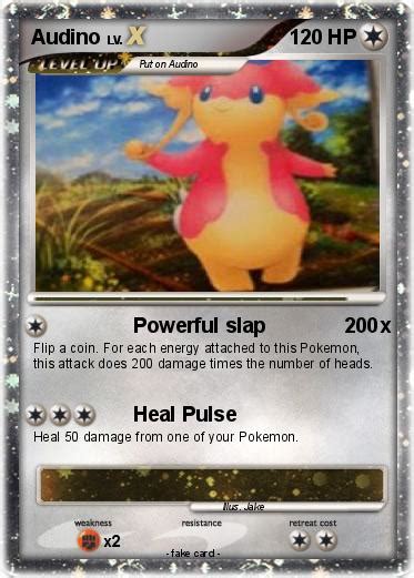 Pokémon Audino 33 33 Powerful Slap X My Pokemon Card