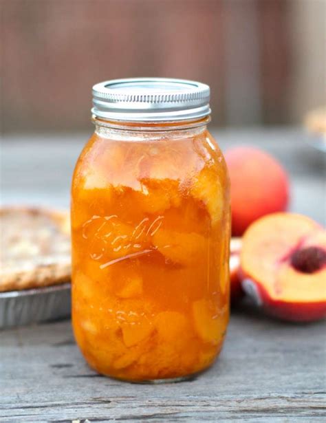 Canned Peach Pie Filling and a Peaches and Cream Pie - The Seaside Baker