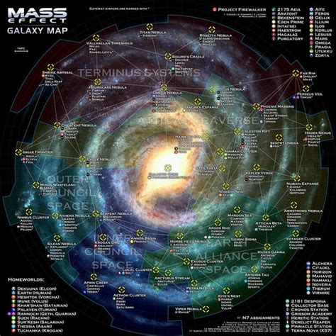 Mass Effect Galaxy Map Rmasseffect