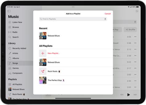 How To Create A Playlist In The Apple Music App Apple Support Uk