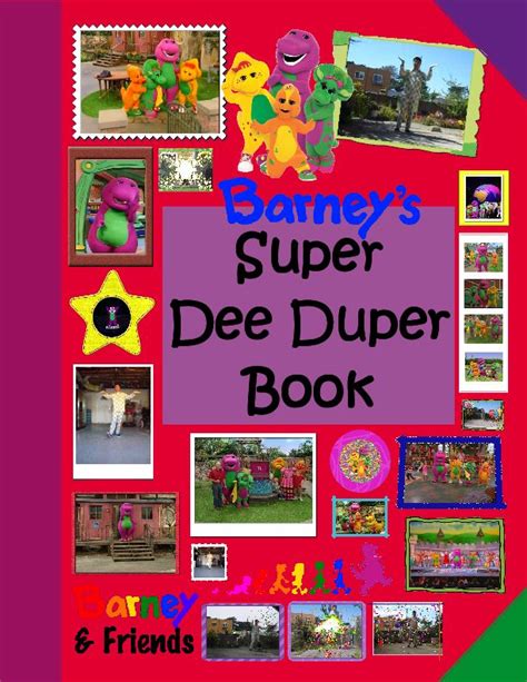 Barneys Super Dee Duper Book By Brandontu Imagination Super Books