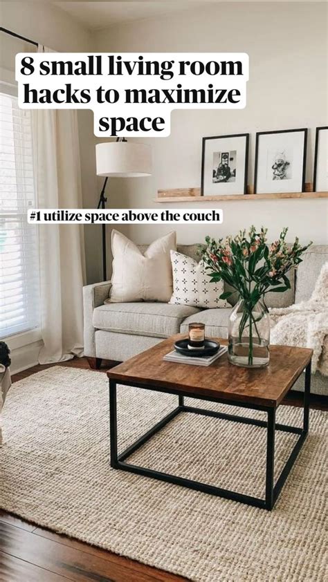 8 Small Living Room Hacks To Maximize Space Apartment Living Room