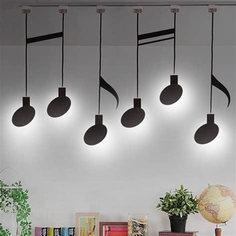 Musical Note Pendant Light On Behance