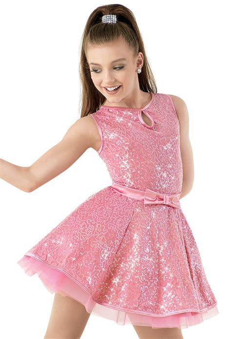 Weissman™ Sequin And Satin Day Dress Dresses Dance Outfits Day Dresses