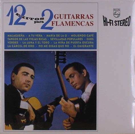 Paco De Lucía 12 Exitos Para Dos Guitarras Flamencas Lp Jpc