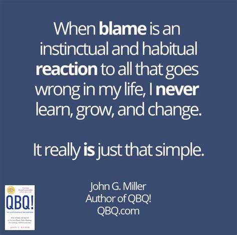 13 Consequences Of Blame Qbq