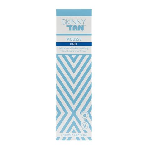 Skinny Tan Self Tan Mousse Dark 150ml Skin Superdrug