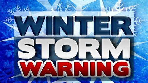 Winter Storm Advisory Archive All Columbus Data