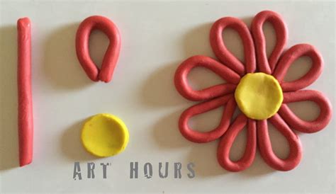 Archguide Clay Modeling Easy Ideas How To Make Clay Flowers