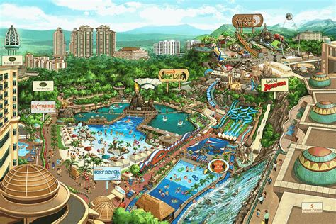 Water park, amusement park, wildlife park, extreme park, scream park and nickelodeon lost lagoon. The Bucket List: Revisit Sunway Lagoon