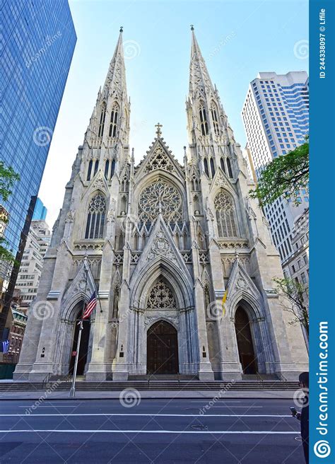 Saint Patrick S Cathedral New York City Editorial Photography Image