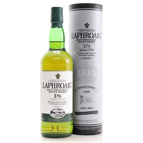 laphroaig 18 year old diamond jubilee whisky auctioneer