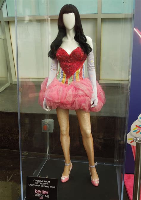 katy perry california dream tour costume from part of me on display hollywood movie costumes