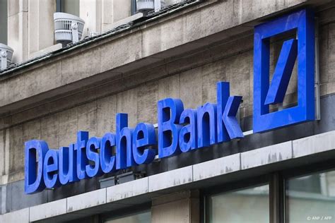 Deutsche Bank Bankconsolidatie Bij Juiste Marktomstandigheden