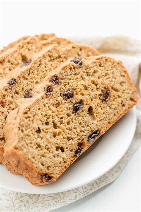 Healthy Oatmeal Raisin Breakfast Quick Bread Amys Healthy Baking