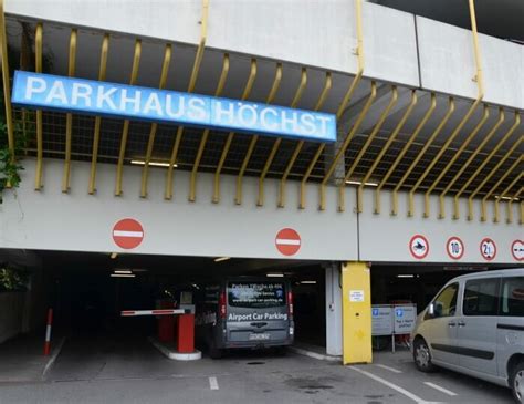 Airport Car Parking Parkhaus H Chst Am Flughafen Frankfurt