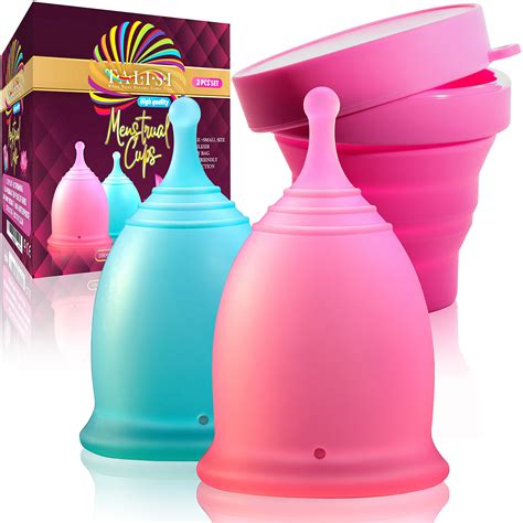 Buy Talisi Reusable Feminine Menstrual Cups Set Of Menstruation Period Cups For Women With