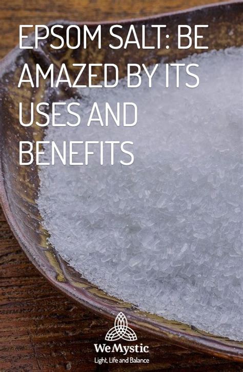 Epsom Salt Benefits Baking Soda Benefits Natural Herbs Natural Oils Natural Products Baking