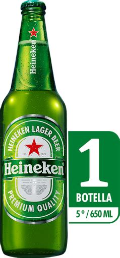 Cerveza Heineken Botella - Cerveza Importada Premium 650 ml en Hiper Bogotá png image