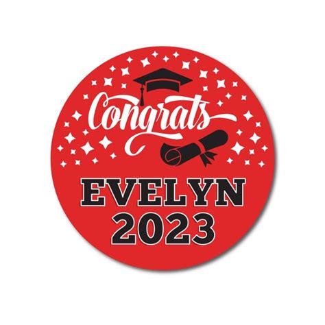 Class Of 2023 Envelope Seals Etsy