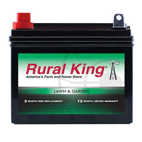 Buy Rural King Lawn Garden Battery U L Ct Lawn Mower Batteries