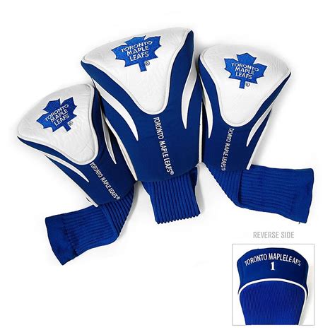 Nhl Toronto Maple Leafs 3 Pack Golf Club Headcovers Multi Toronto