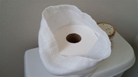 Linen Toilet Tissue Sack White Toilet Paper Storage Linen Etsy
