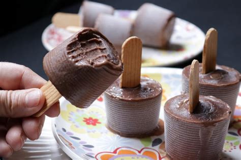 Paletas Heladas De Chocolate Postres Fáciles Y Ricos