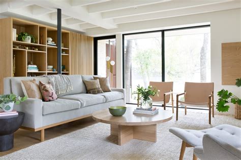 ideas to decorate your minimalist living room with a corner sofa modern interior design